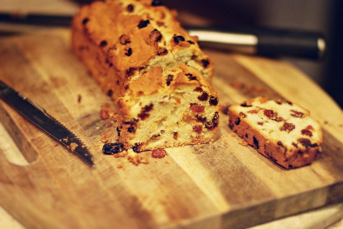 Buttered Up Raisin Cake + New Friends